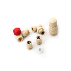 Uhlový termostatický radiátorový ventil