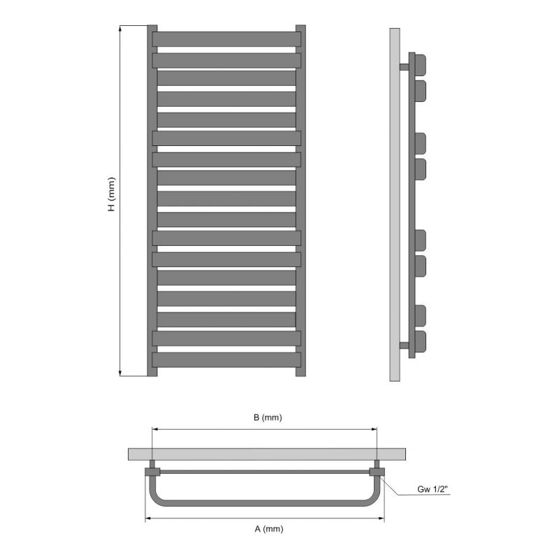 kup Radiátor do kúpeľne Pandora